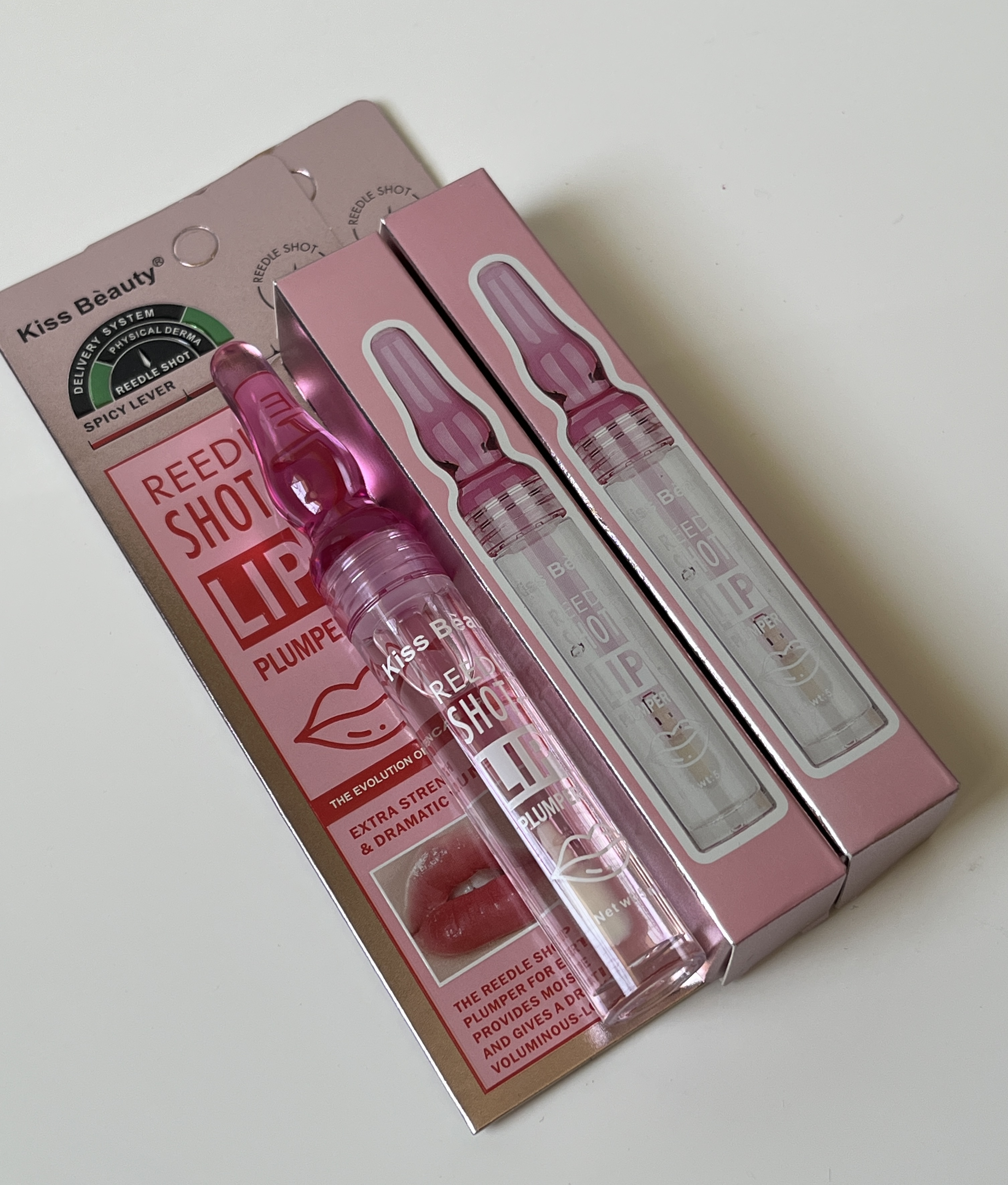 حجم دهنده لبkiss beauty🧸